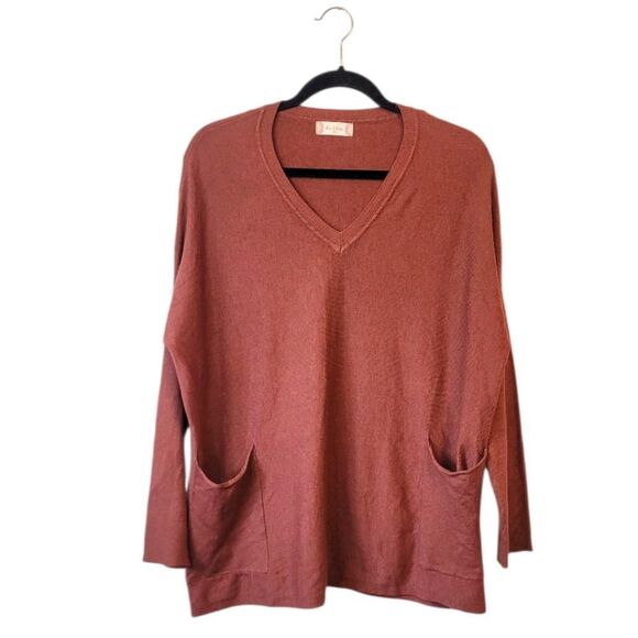 Altar'd State Women's Rust Oversized Sweater Size S/M - Picture 1 of 5